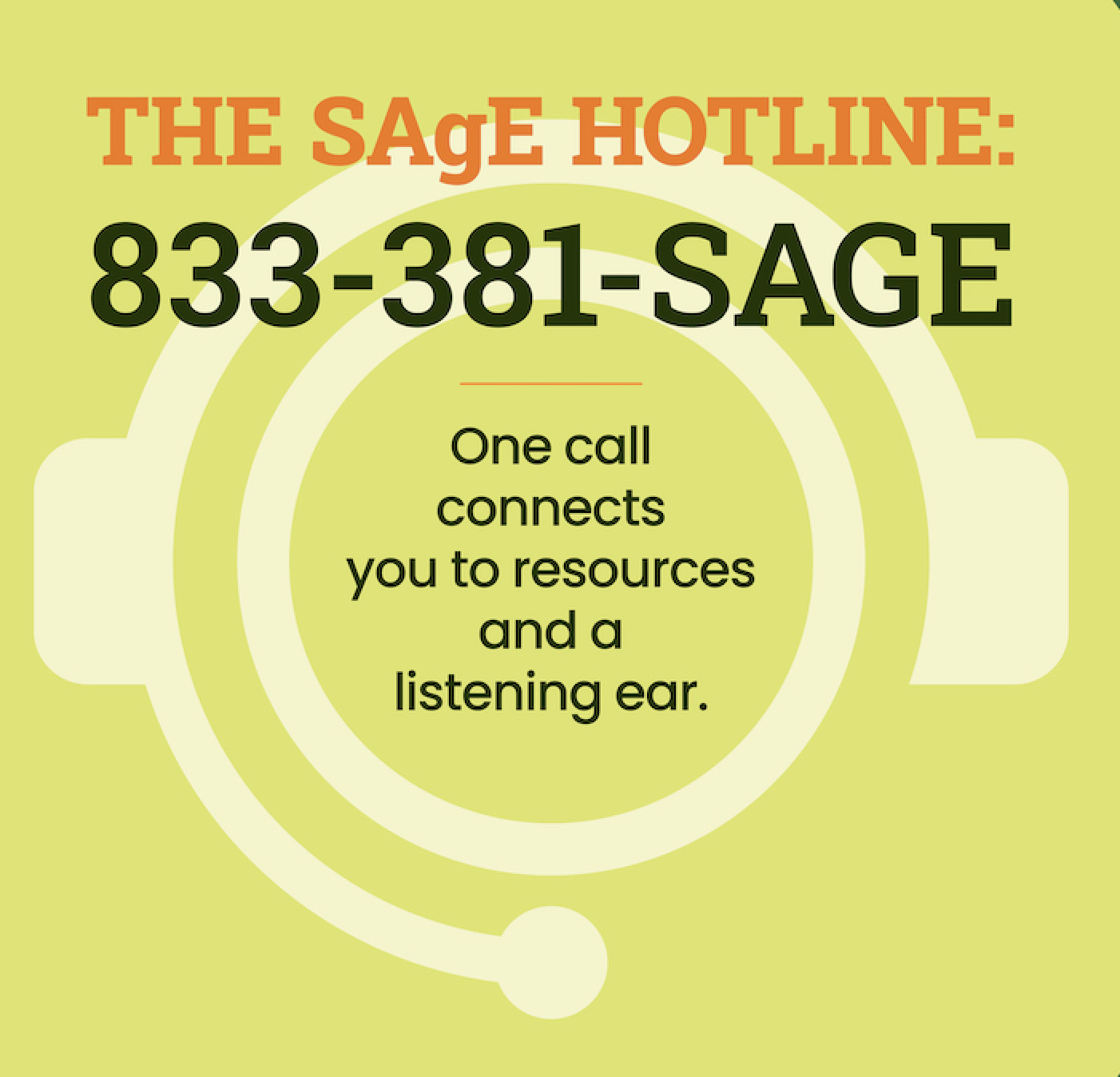 SAgE Hotline call text chat 833-381-7243 for farmer support farm stress hotline support southern